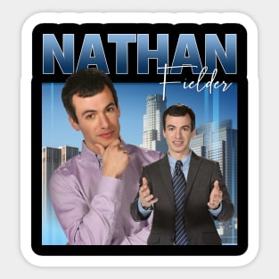 Nathan fielder vintage 90s Sticker